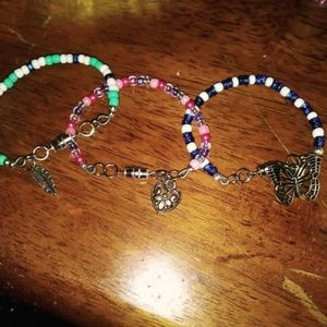 Handmade custom seed beads bracelets